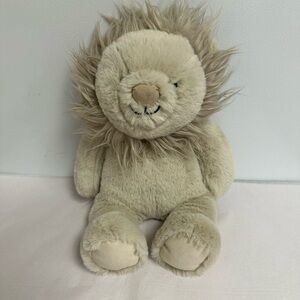 PBK Pottery Barn Kids Plush Beige Tan 18" LION Stuffed Animal Floppy Toy Baby